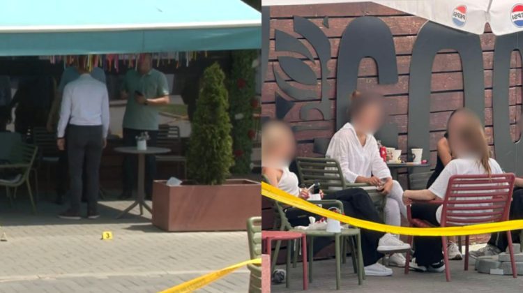 #NoComment cu locul crimei de pe strada Kiev: Unii în panică, alții la cafea