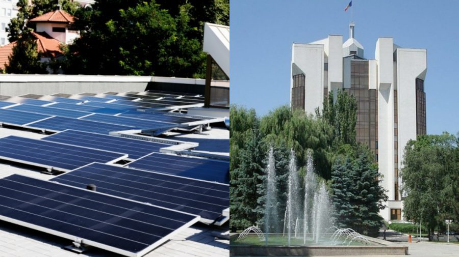 VIDEO Pe clădirea Președinției a fost instalat un sistem de panouri solare. Proiectul valorează 103,6 mii dolari