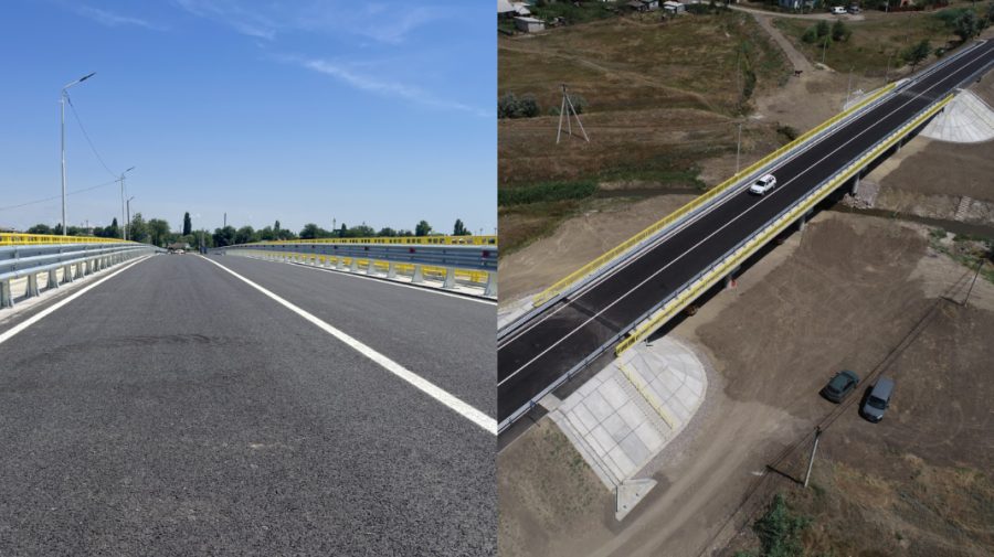 FOTO Vești bune pentru șoferi! Podul din Basarabeasca, redeschis pentru circulația rutieră