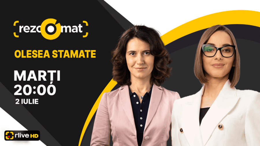 Reforma justiției, în dezbateri la RLIVE TV! Vicepreședinta PAS, Olesea Stamate – invitata emisiunii Rezoomat
