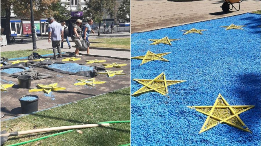 Scuarul Europei din Grădina Publică din Capitală se schimbă la față. Ce lucrări se fac