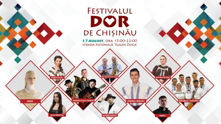 Capitala își întâmpină diaspora acasă! Participă la festivalul „DOR de Chișinău”