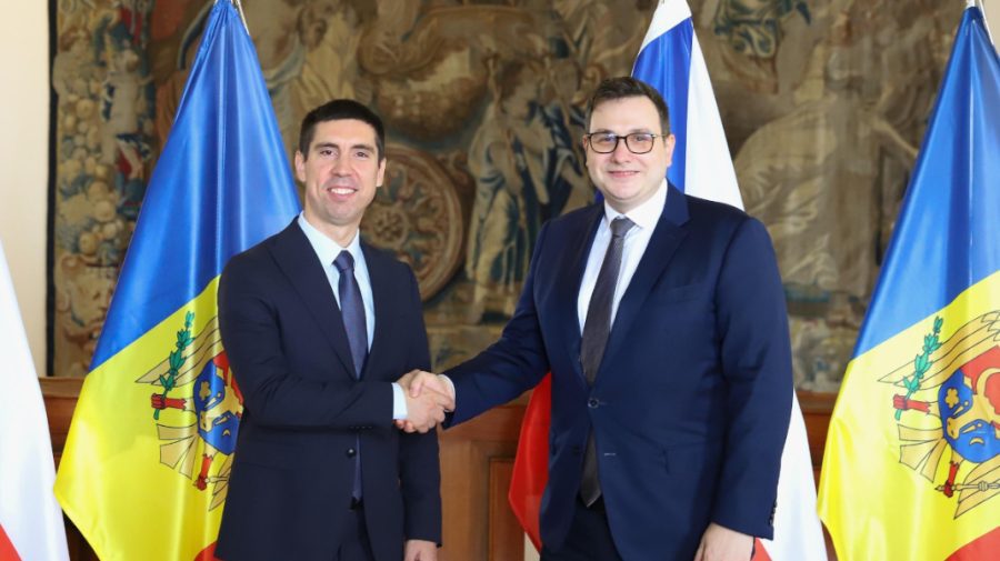 FOTO Mihai Popșoi s-a întâlnit cu Jan Lipavský. Au discutat despre aprofundarea dialogului dintre Moldova și Cehia