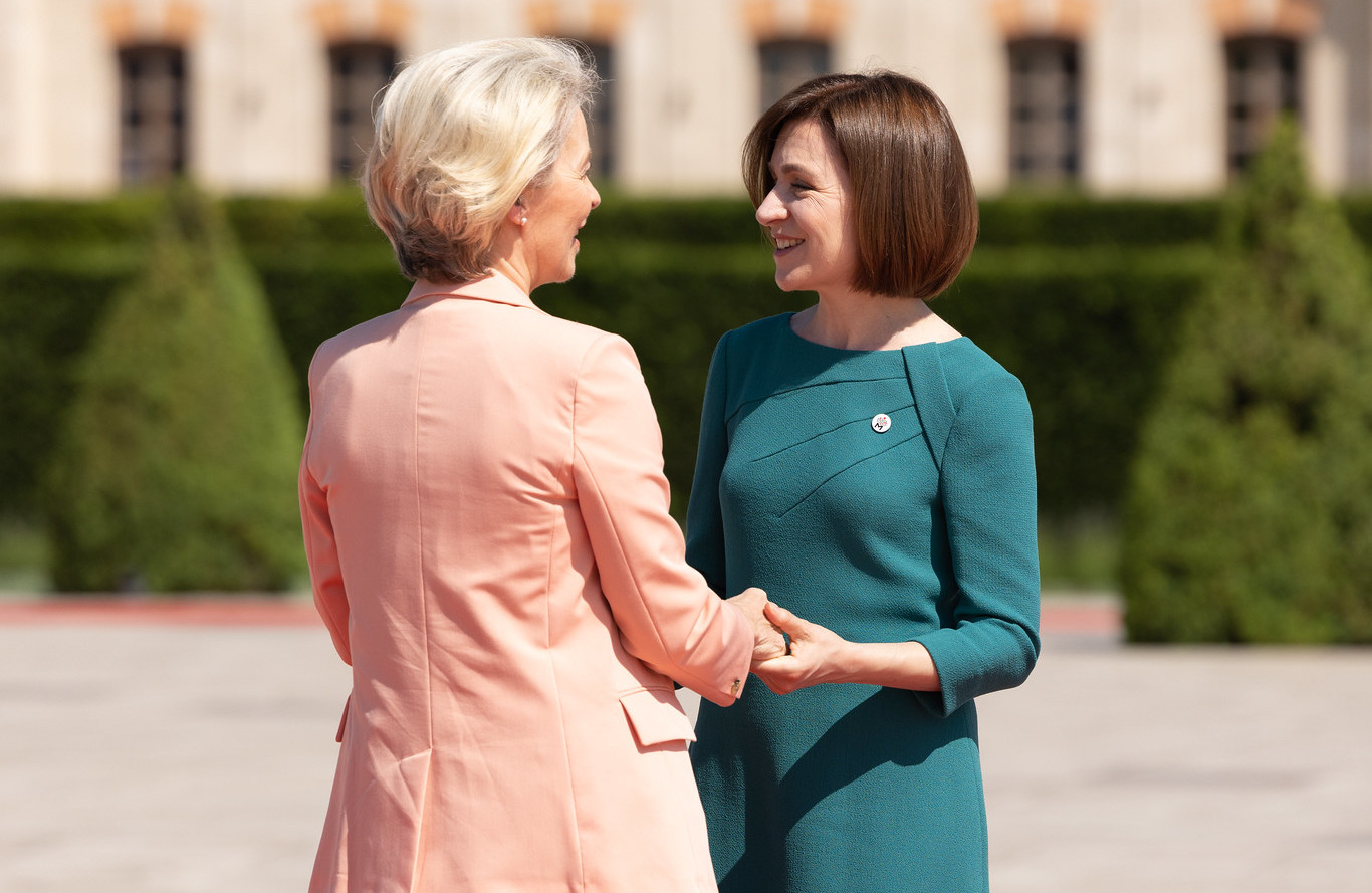 Ursula von der Leyen: Moldova ar putea primi curând foaie de parcurs pentru integrare europeană