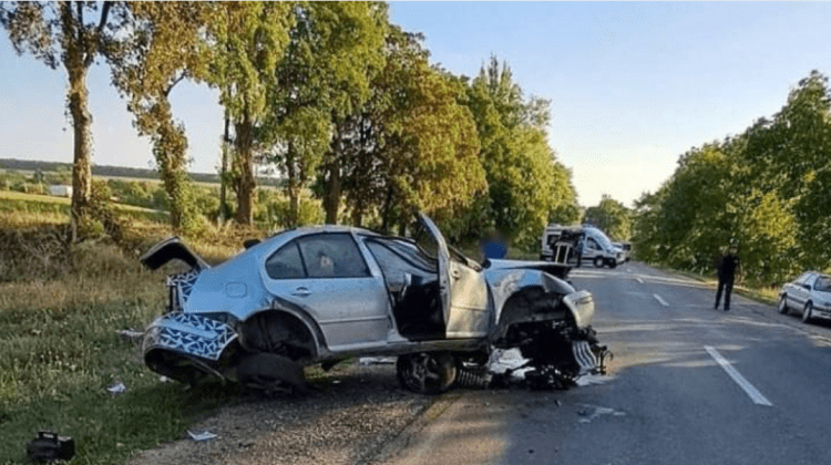 Tragedie pe o șosea din Edineț. O persoană a murit, iar alta a fost grav rănită într-un accident rutier