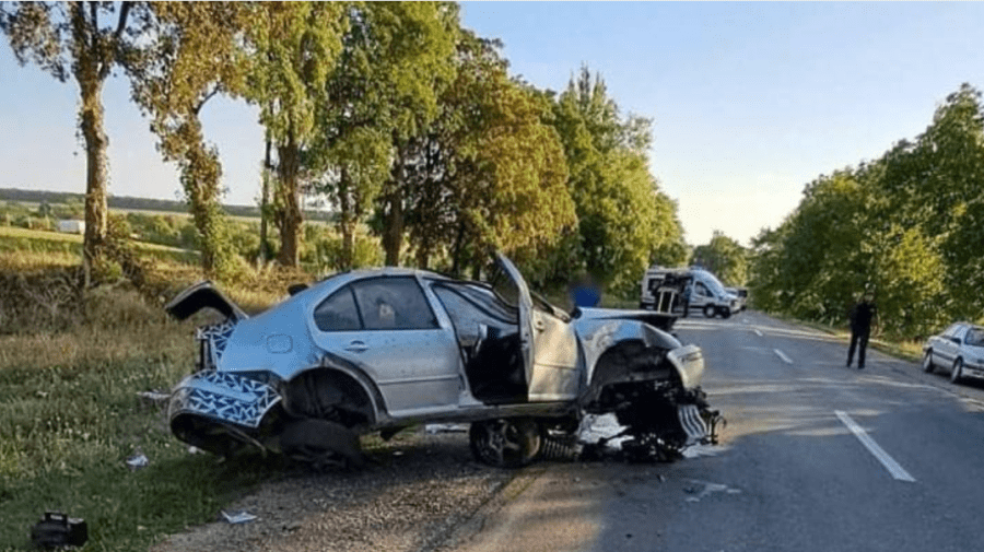 Tragedie pe o șosea din Edineț. O persoană a murit, iar alta a fost grav rănită într-un accident rutier