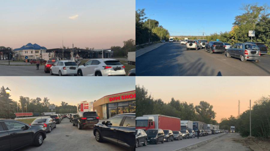 În atenția călătorilor! Fluxul de călători și mijloace de transport pe direcția ieșire din Moldova – în creștere