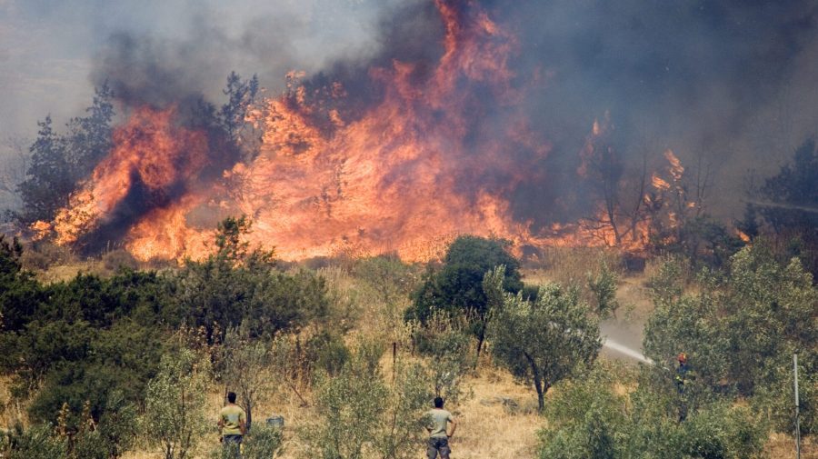 Pompierii anunţă că nu mai există incendii de vegetaţie active în zona Atenei