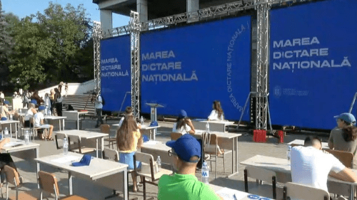 Peste 1.000 de persoane s-au înscris într-o singură zi la Marea Dictare Națională