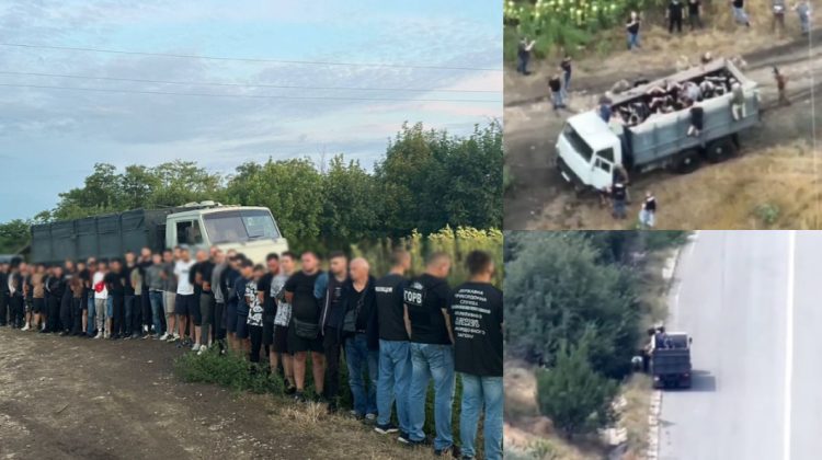 VIDEO cu 48 de ucraineni, care se porneau în Transnistria ascunși într-un Kamaz. Plăteau câte 150.000 de grivne fiecare