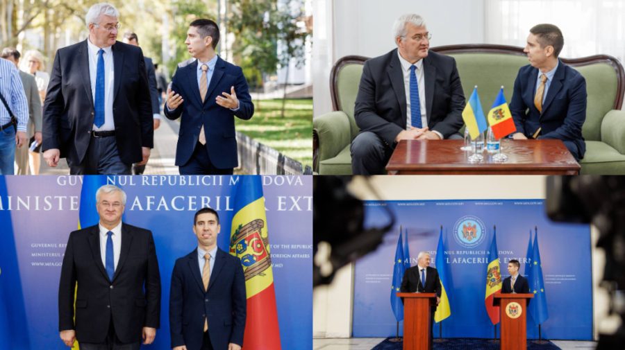 Mihai Popșoi s-a întâlnit cu Andrii Sybiha. „Ucraina e alături de Moldova în combaterea dezinformării ruse”