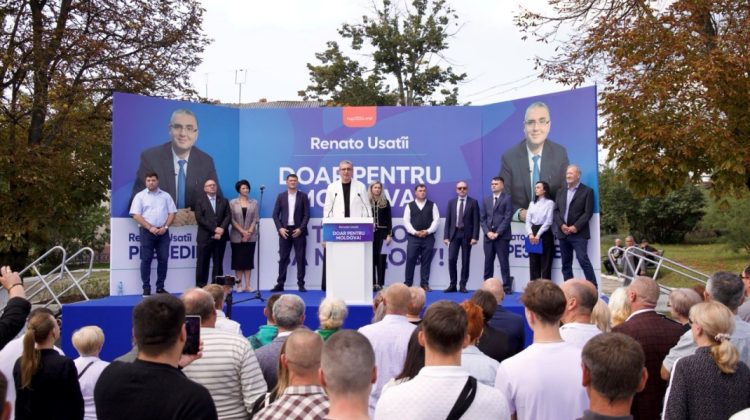 Liderul Partidului Nostru a prezentat platforma pentru alegerile prezidențiale: „Renato Usatîi – DOAR PENTRU MOLDOVA!”