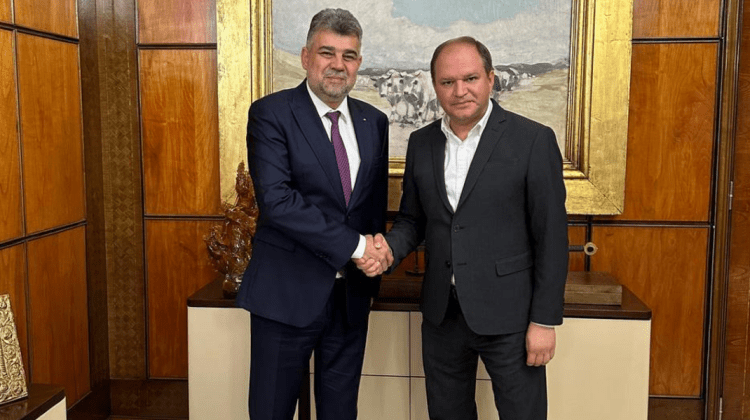 Primarul Capitalei, Ion Ceban, la discuții cu premierul român. Pentru ce i-a mulțumit oficialul