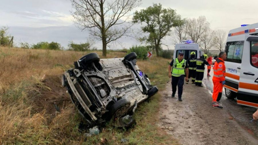Grav accident la Taraclia. Două persoane au murit, iar alte trei au fost rănite