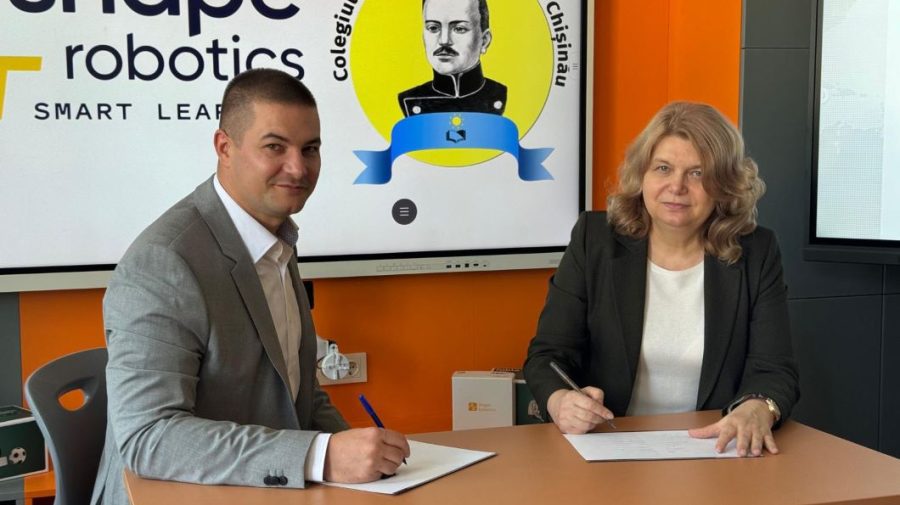 Inovația în educație: Colegiul „Alexei Mateevici” și Shape Robotics și-au unit forțele