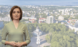 Maia Sandu, de hramul Capitalei: „Să punem cărămidă peste cărămidă, pentru a lăsa nepoților un Chișinău european”