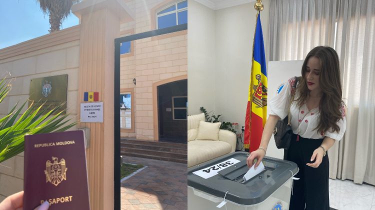 FOTO De la Erevan la Abu Dhabi, pentru viitor! O moldoveancă a parcurs 2000 de kilometri pentru a vota prima dată