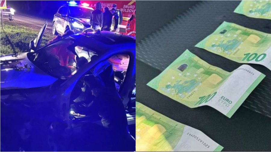 Șoferul din Cahul, care a ajuns cu mașina într-un copac, fugea de polițiști. Cum a încercat să scape de răspundere