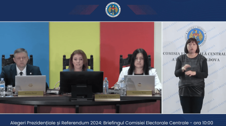 VIDEO Cei mai activi alegători sunt în raionul Dondușeni. Ce spune șefa CEC despre cozile la secțiile din Rusia