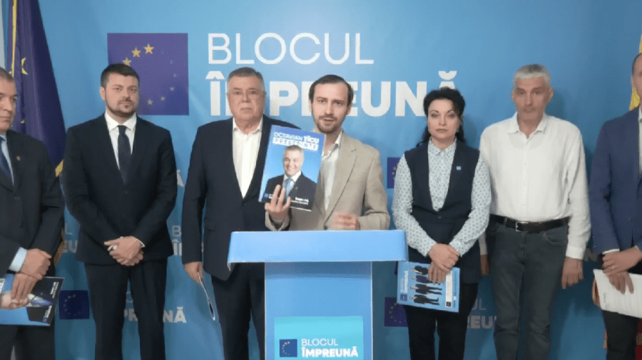 Blocul Împreună susţine că voluntarii săi ar fi fost reţinuţi: „Li s-a spus că cineva s-a plâns că ei plasează afișe”