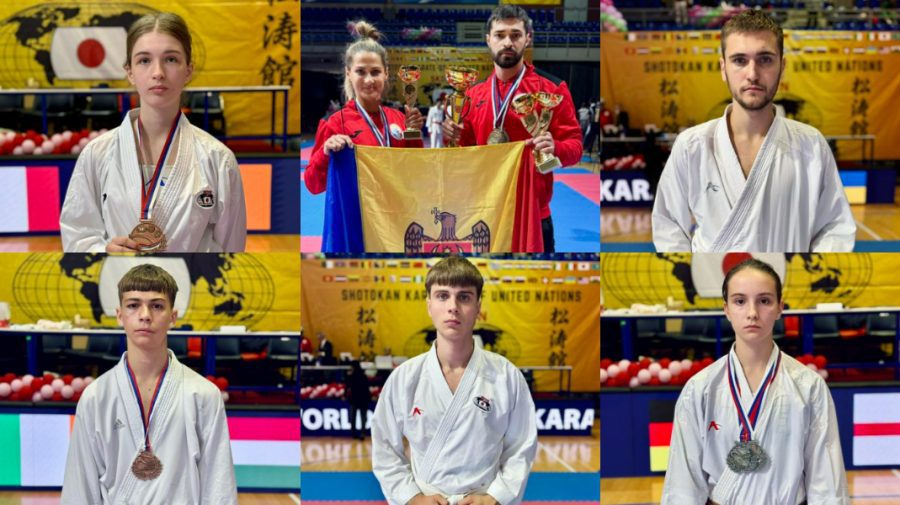 Campionatul Mondial de Karate: Șapte sportivi moldoveni au revenit acasă cu 11 medalii
