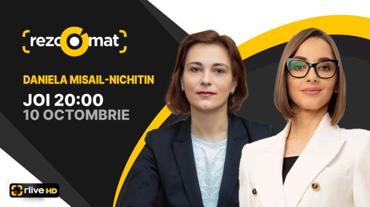Fenomenul violenței în familie, în dezbateri la RLIVE TV. Daniela Misail-Nichitin este invitata emisiunii „Rezoomat”