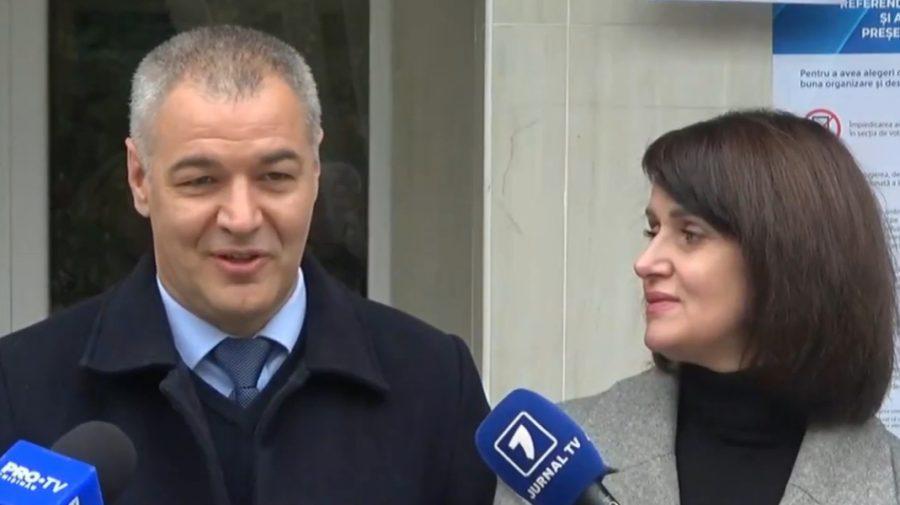 VIDEO Octavian Țîcu la urna de vot: „Am spus da păcii, am spus nu războiului”