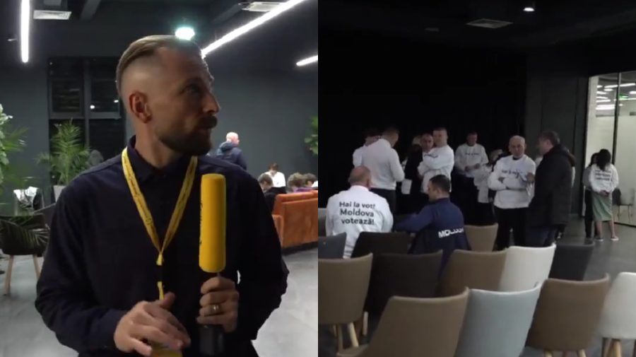 VIDEO Forfotă mare la sediul electoral al PAS: Miniștri, deputați și activiști așteaptă rezultatele preliminare