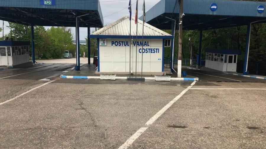 Activitatea postului vamal „Costești-Stânca” va fi temporar suspendată. Motivul