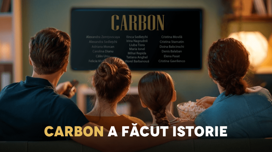 CARBON a făcut istorie! Premiera online a adunat aproximativ 100 de mii de oameni din peste 82 de țări ale lumii