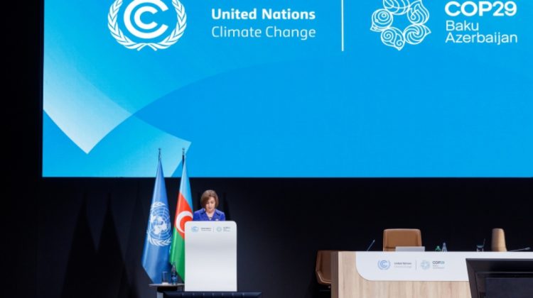 Maia Sandu, discurs la COP29: „Suntem cea mai vulnerabilă țară din Europa la efectele schimbărilor climatice”