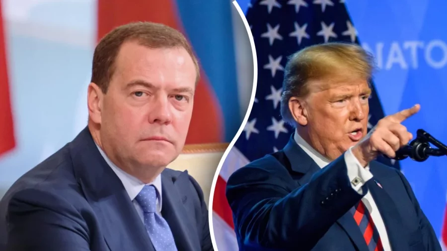 Medvedev îl amenință pe Trump să nu intervină în războiul din Ucraina, dacă va câștiga alegerile