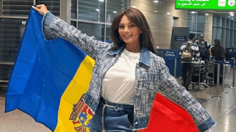 VIDEO Olga Fedosenco, reprezentanta R. Moldova la „copia inovatoare” a competiției Miss Universe, a ajuns la Cairo