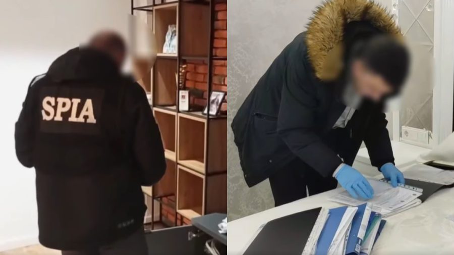 VIDEO Șef de sector de la IP Ciocana, percheziționat de procurori. Este vizat într-un dosar de spălare de bani