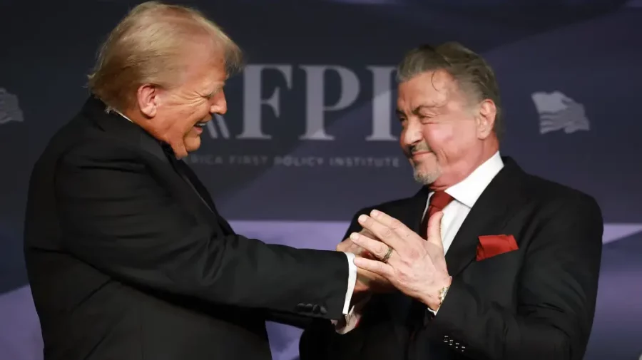 VIDEO Sylvester Stallone, cu laude către Donald Trump. L-a comparat cu Rambo și cu un al doilea George Washington