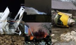 Noi FOTO cu accidentul aviatic de la Vilnius. Momentul în care avionul se prăbușește, surprins de camere