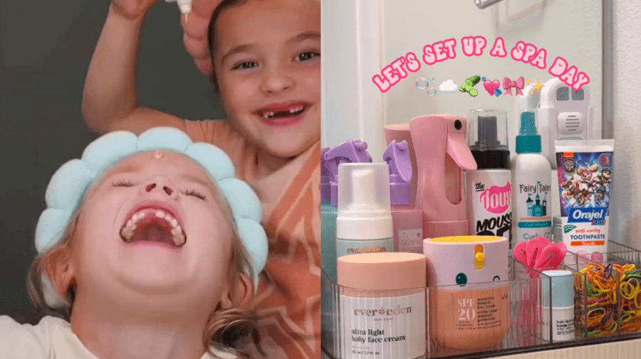 Fetițele cer cosmetice de la părinți sub brad. Impactul TikTokului asupra pielii lor! Micuțele au o rutină riguroasă