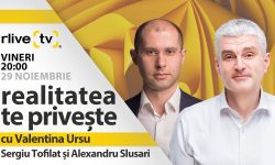 Sergiu Tofilat și Alexandru Slusari, invitați la RLIVE TV! Criza energetică, printre subiectele care vor fi discutate