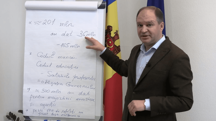 Ion Ceban acuză Guvernul de sabotaj: Vor să facă de vină Primăria Chișinău pentru acțiuni de care nu e responsabilă