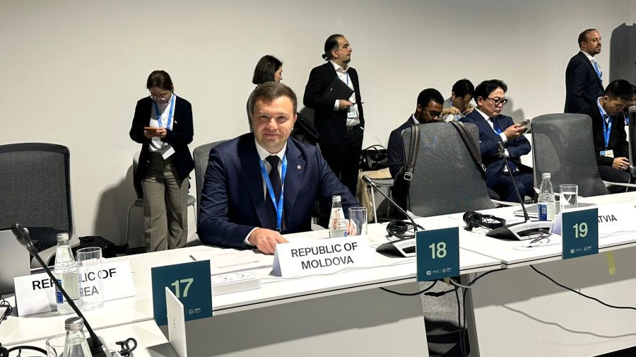 Ministrul Mediului, Sergiu Lazarencu, se află la Baku. Evenimentul la care participă