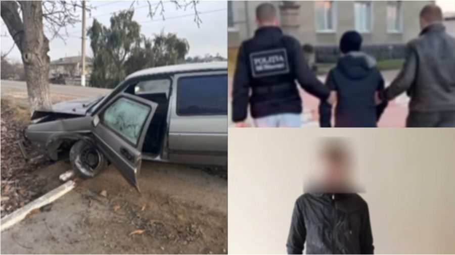 VIDEO Au intrat în curtea unei case, au răpit o mașină, după care au avariat-o. Doi minori au ajuns pe mâna Poliției