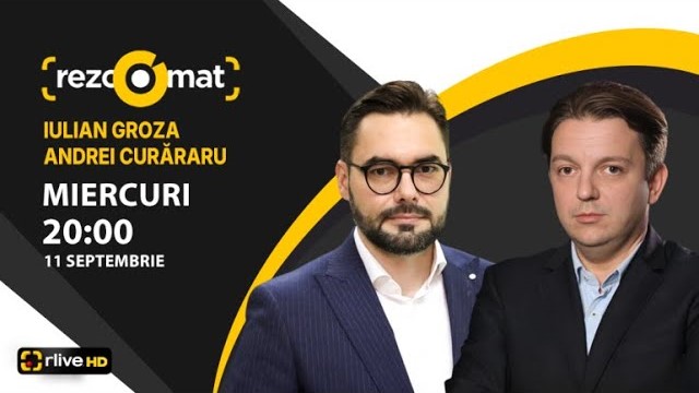 IULIAN GROZA și ANDREI CURĂRARU – invitații emisiunii Rezoomat