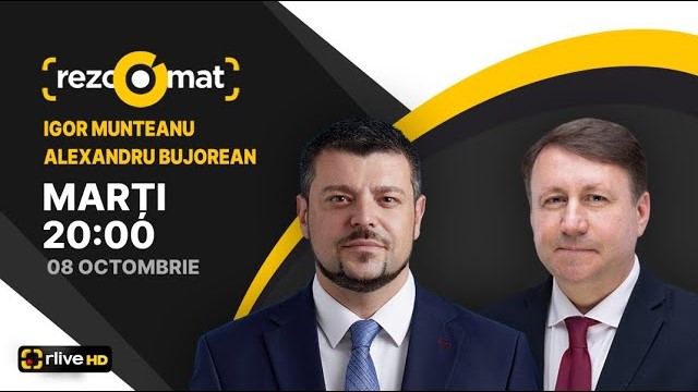 Igor Munteanu și Alexandru Bujorean, invitații emisiunii „Rezoomat”