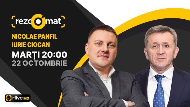 Nicolae Panfil și Iurie Ciocan, invitații emisiunii „Rezoomat”