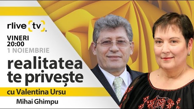 Mihai Ghimpu, liderul Partidului Liberal, invitatul emisiunii „Realitatea te privește”