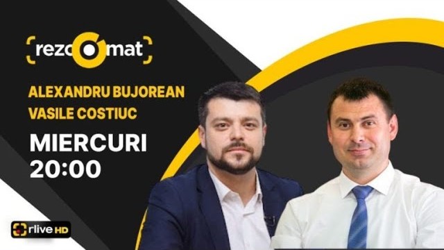 Vasile Costiuc și Alexandru Bujorean– invitații emisiunii Rezoomat!