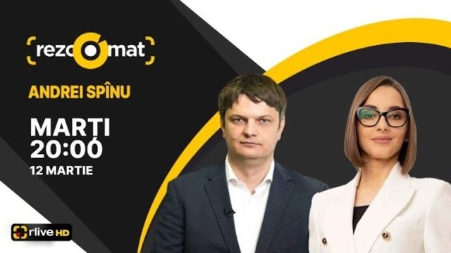 Ministrul Infrastructurii și Dezvoltării Regionale, Andrei Spînu – invitatul emisiunii Rezoomat!