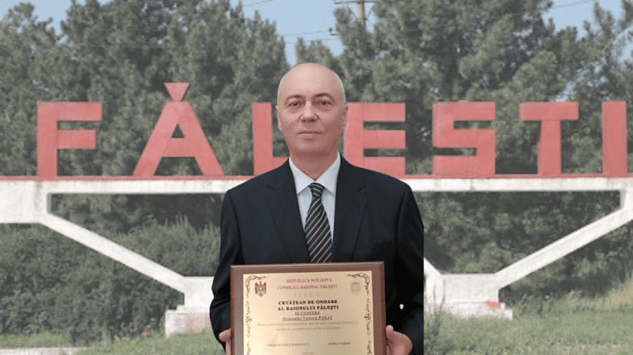 Academicianul Valeriu Pasat – cetățean de onoare al raionului Făleşti: „Ce am putut, aceea am făcut pentru raion”
