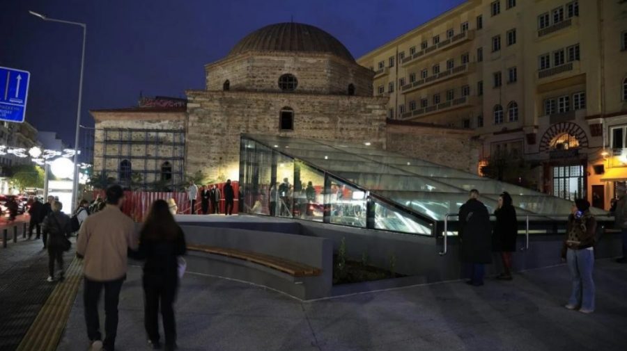 FOTO Metroul din Salonic inaugurat după 20 de ani! Descoperirile arheologice – expuse chiar în stații