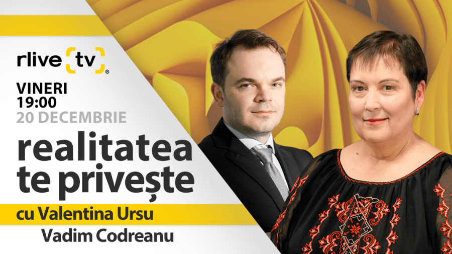 Vadim Codreanu, directorul Organizației pentru Dezvoltarea Antreprenoriatului, invitat la RLIVE TV